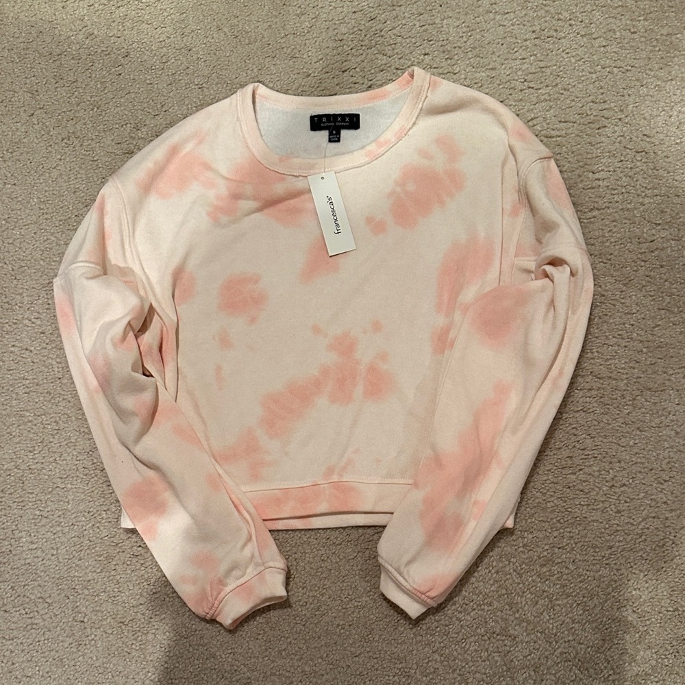 Trixxi Pink Tie-Dye Women's Top